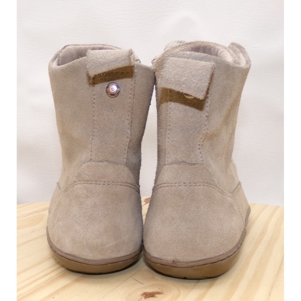 Groundies Salzburg Barefoot Boots, Women’s Taupe Suede Lace-Up Ankle Boots - Picture 4 of 10